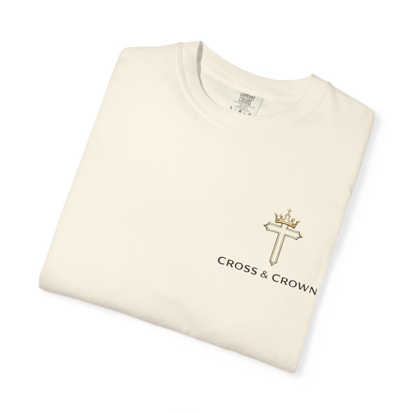 Cross&Crown Plain Unisex Garment-Dyed T-shirt