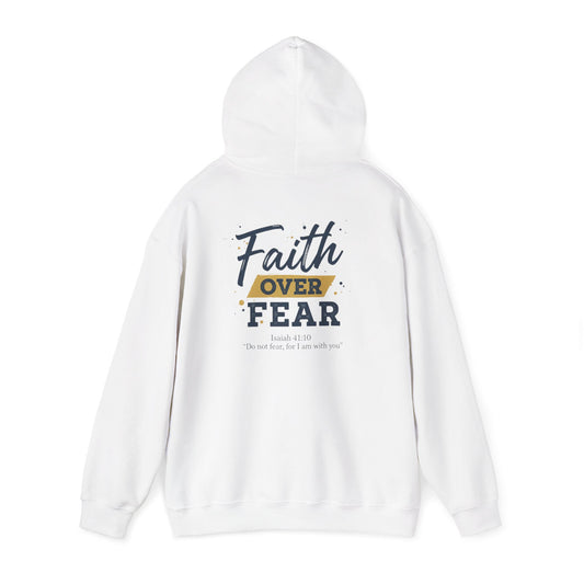 Cross&Crown Faith Over Fear Heavy Hoodie