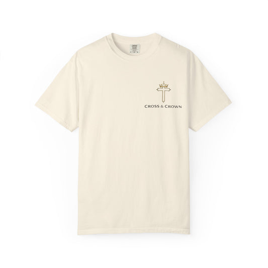 Cross&Crown Plain Unisex Garment-Dyed T-shirt