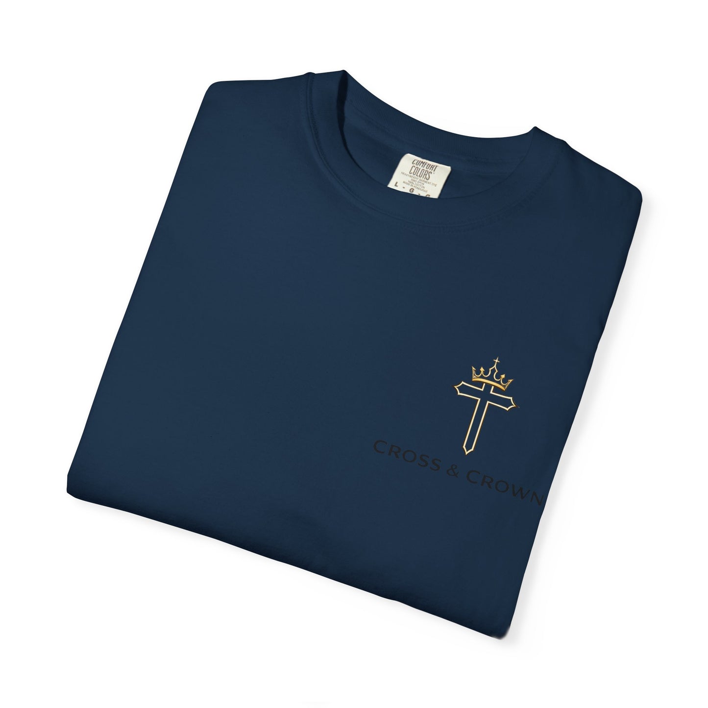 Cross&Crown Plain Unisex Garment-Dyed T-shirt