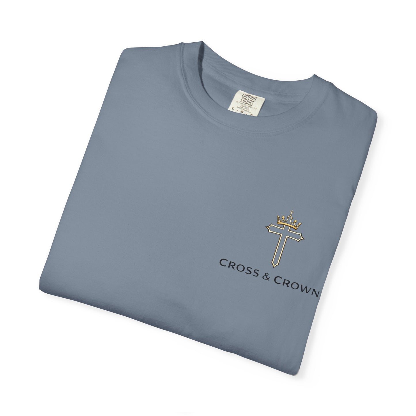 Cross&Crown Plain Unisex Garment-Dyed T-shirt