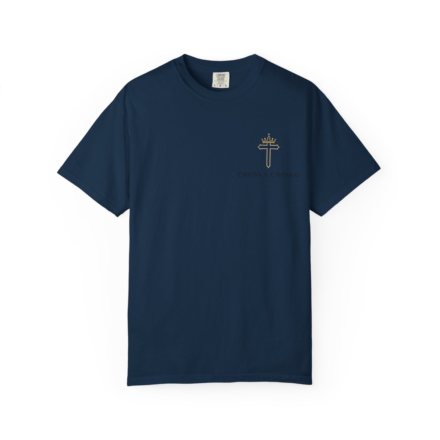 Cross&Crown Plain Unisex Garment-Dyed T-shirt
