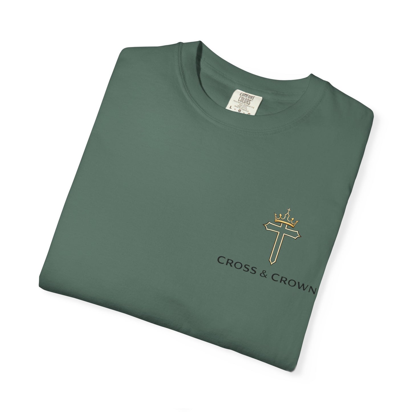Cross&Crown Plain Unisex Garment-Dyed T-shirt