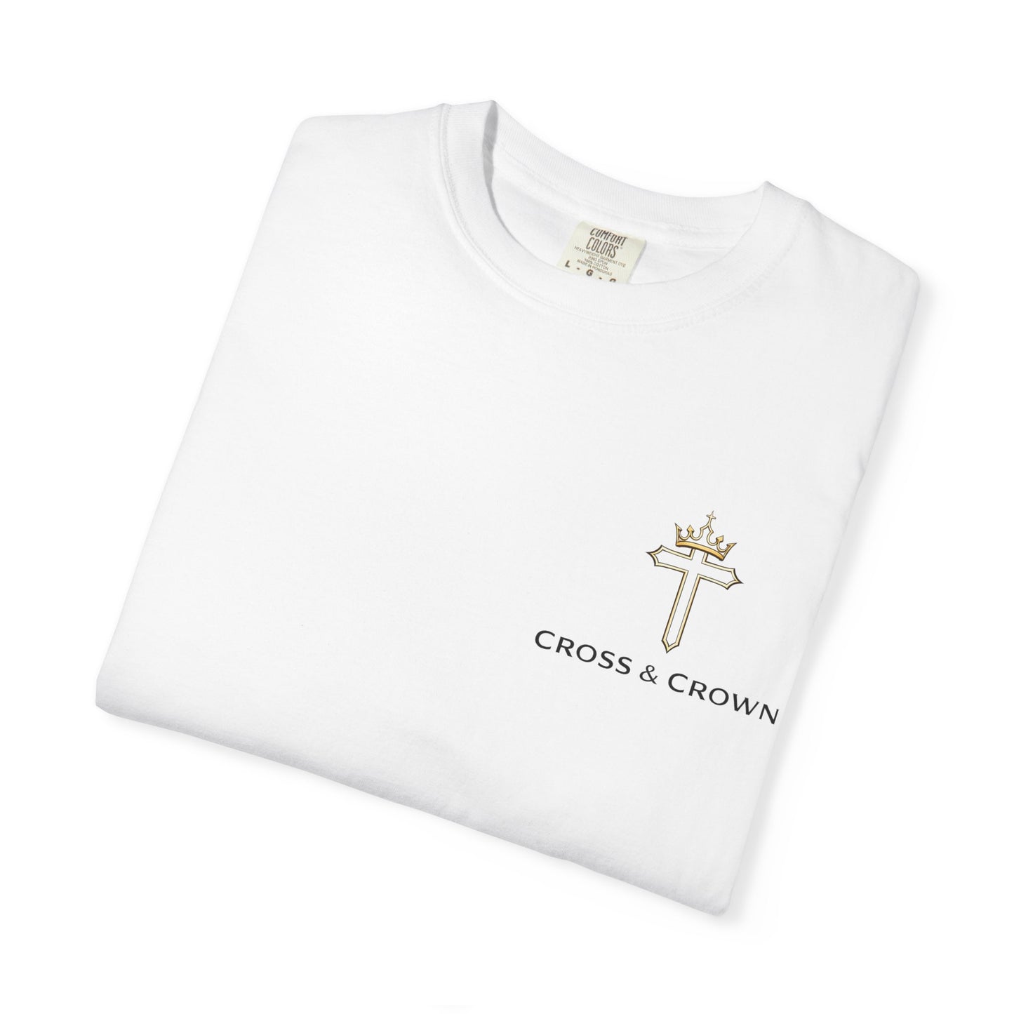 Cross&Crown Plain Unisex Garment-Dyed T-shirt