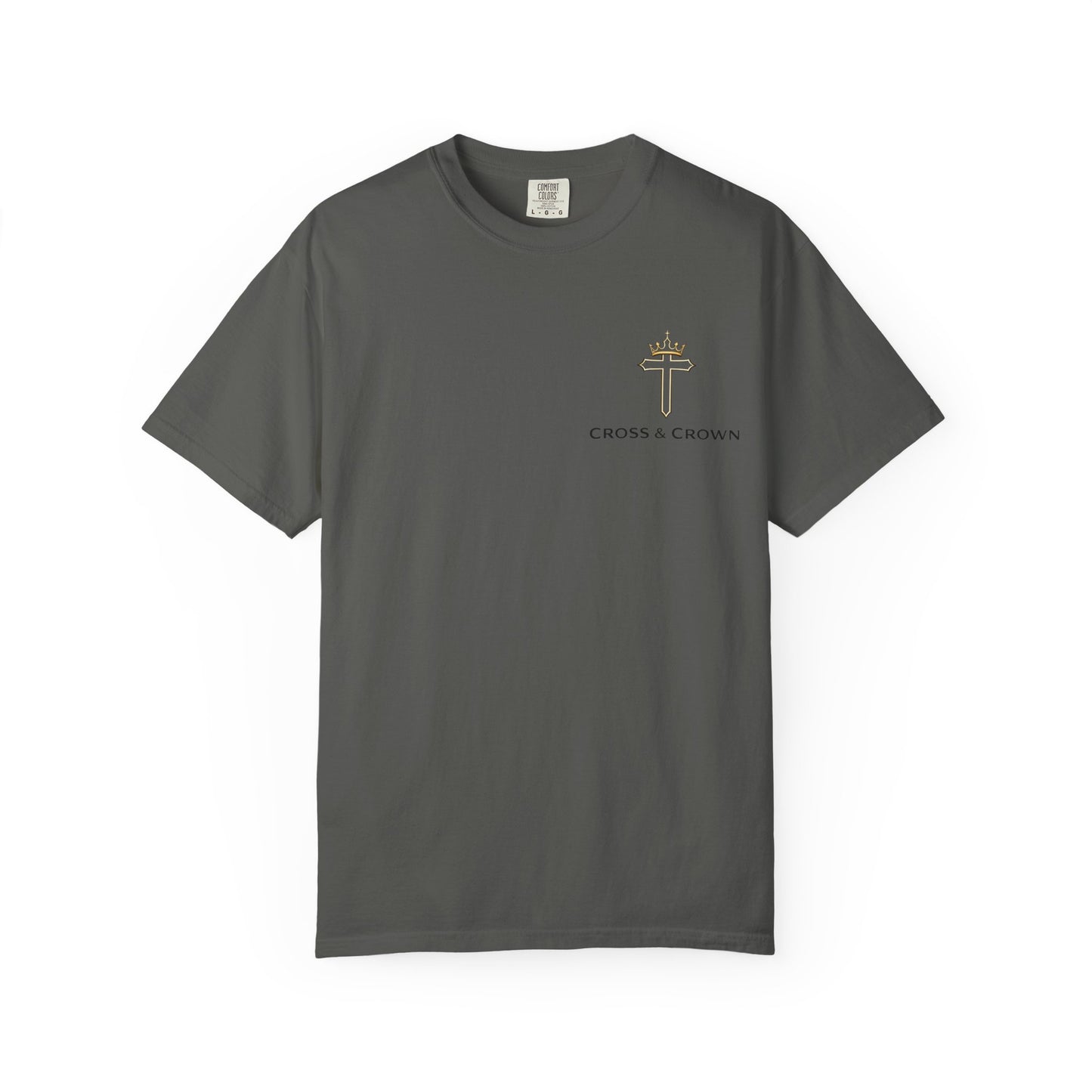 Cross&Crown Plain Unisex Garment-Dyed T-shirt