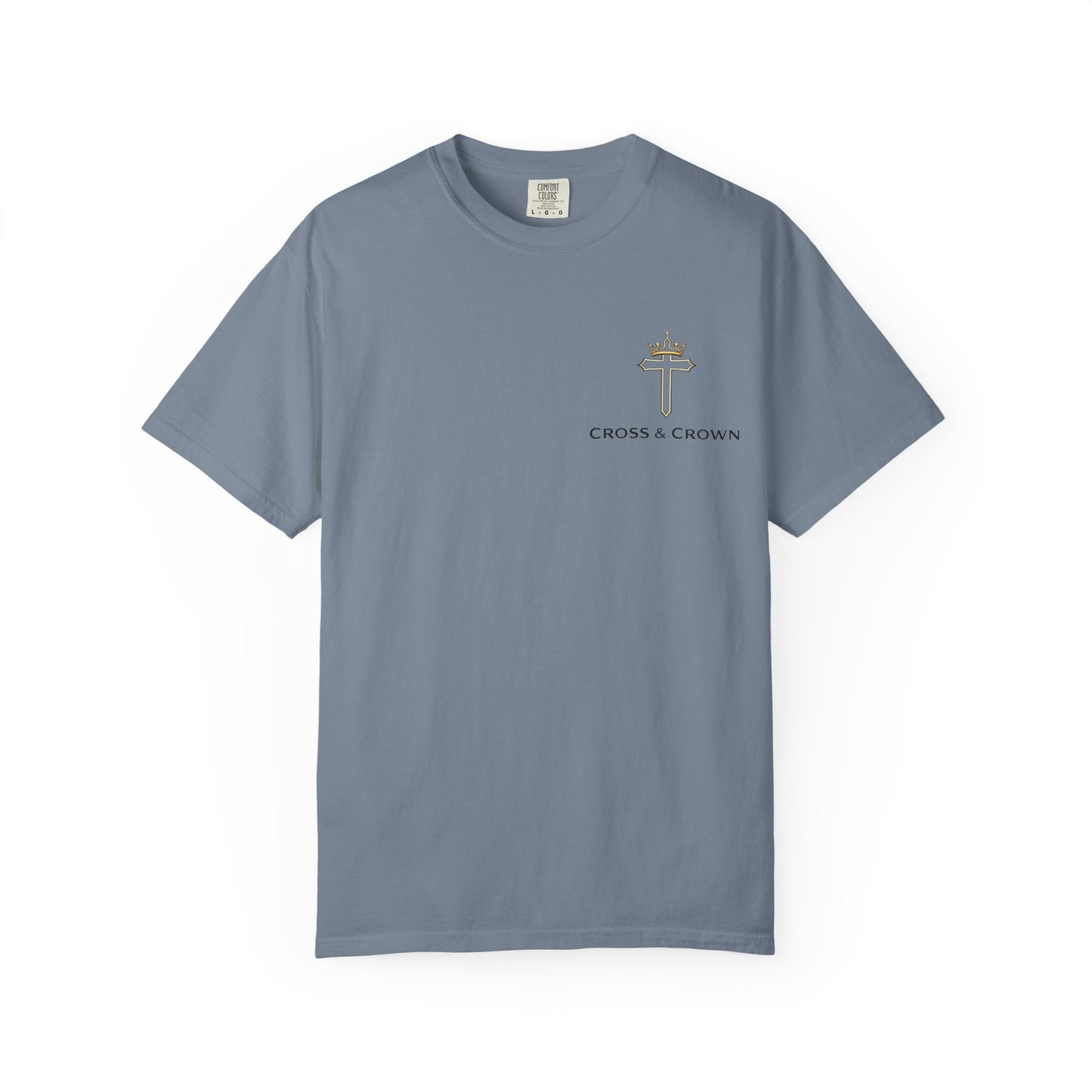 Cross&Crown Plain Unisex Garment-Dyed T-shirt