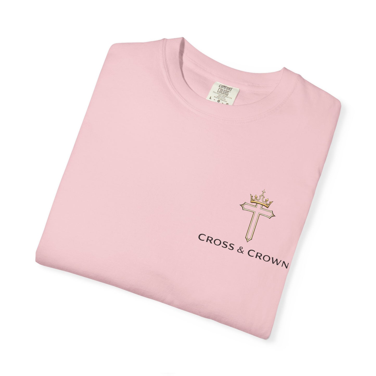 Cross&Crown Plain Unisex Garment-Dyed T-shirt