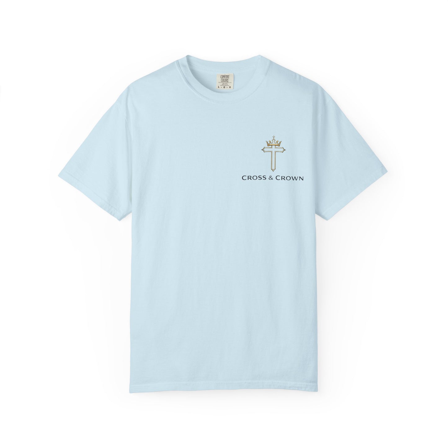 Cross&Crown Plain Unisex Garment-Dyed T-shirt