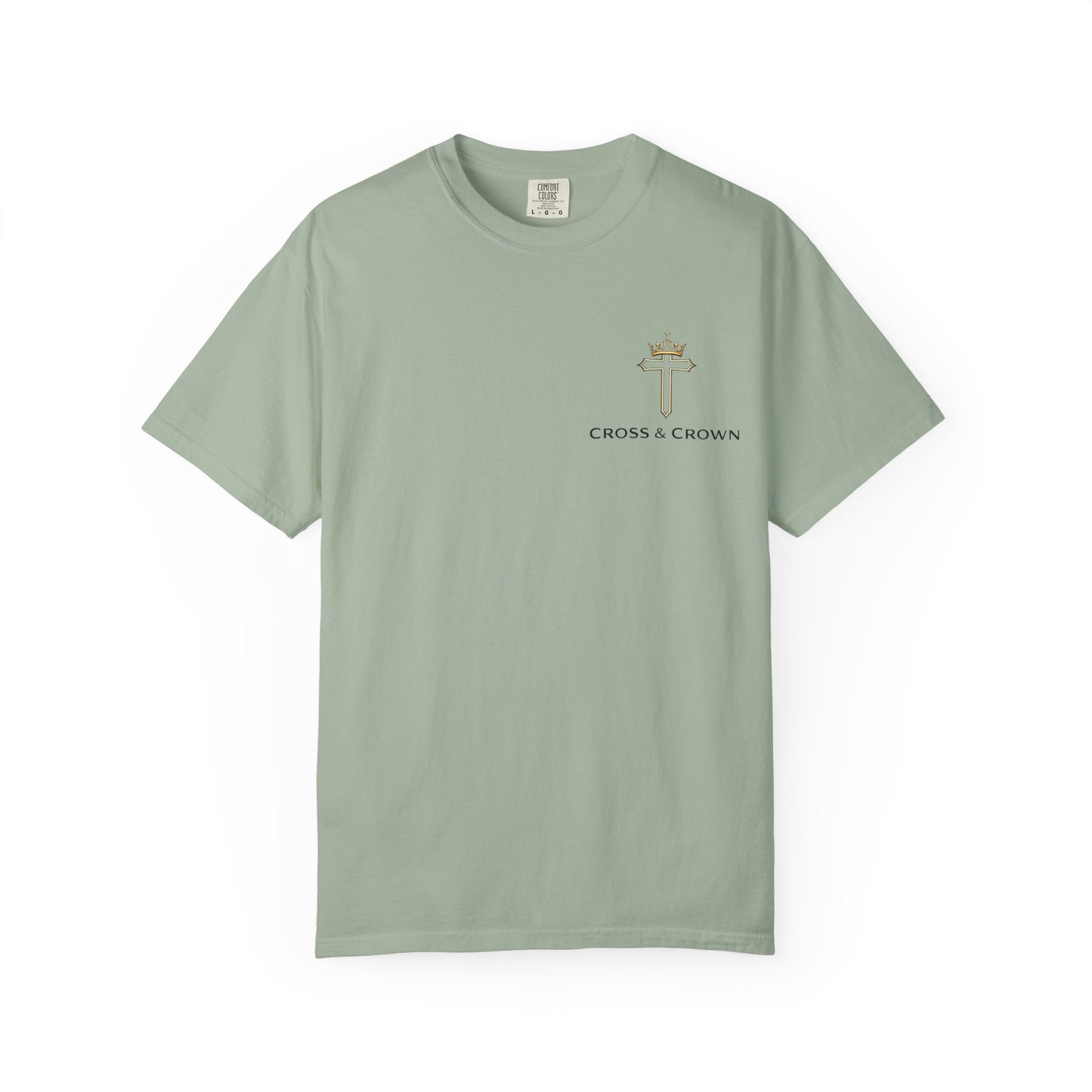 Cross&Crown Plain Unisex Garment-Dyed T-shirt