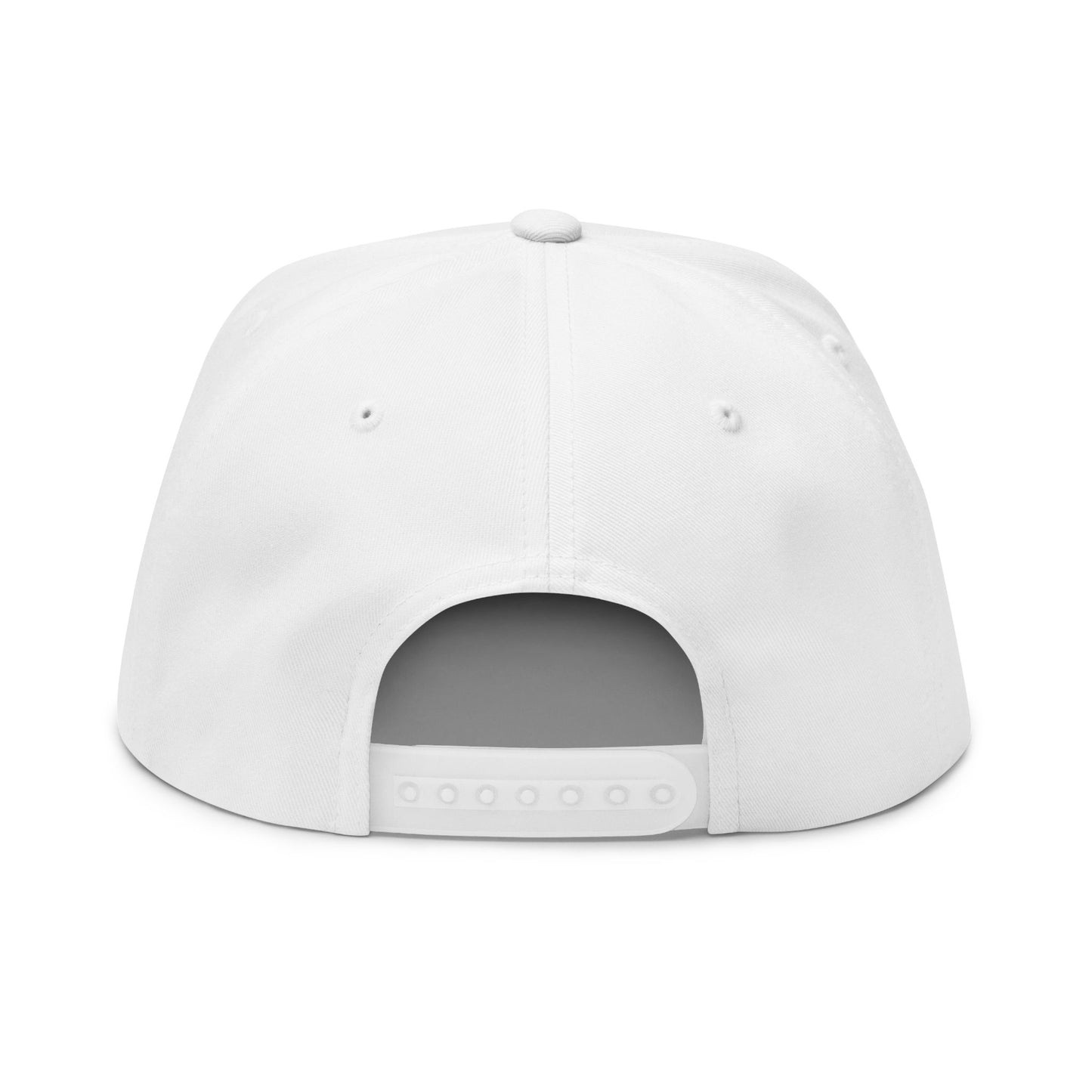 Faith Over Fear Flat Bill Cap — Embroidered Christian Snapback