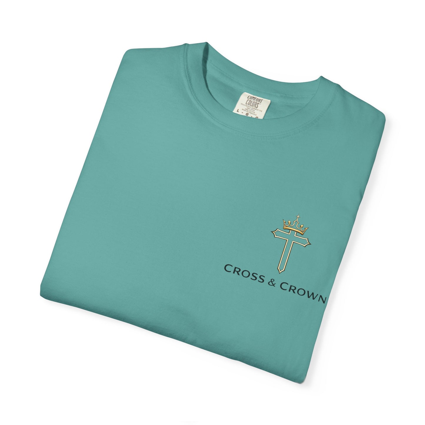 Cross&Crown Plain Unisex Garment-Dyed T-shirt