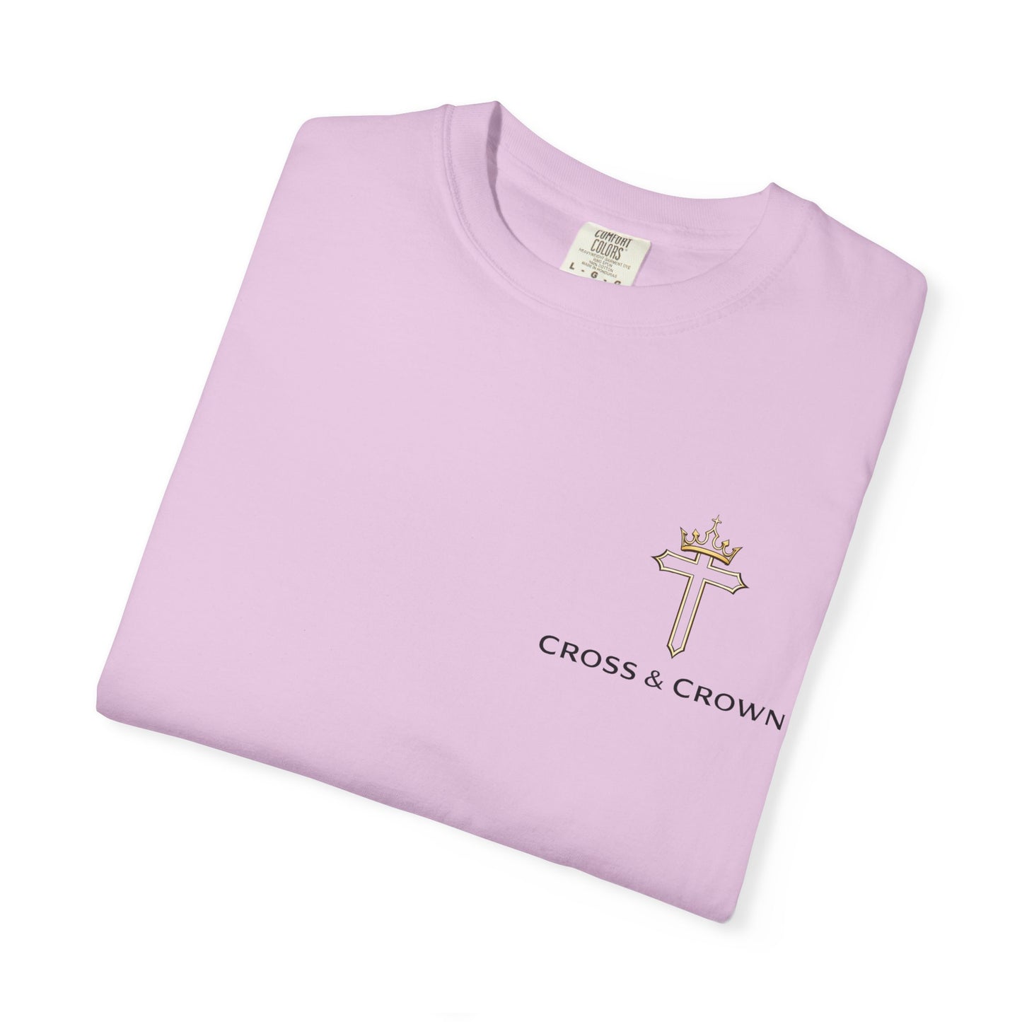 Cross&Crown Plain Unisex Garment-Dyed T-shirt