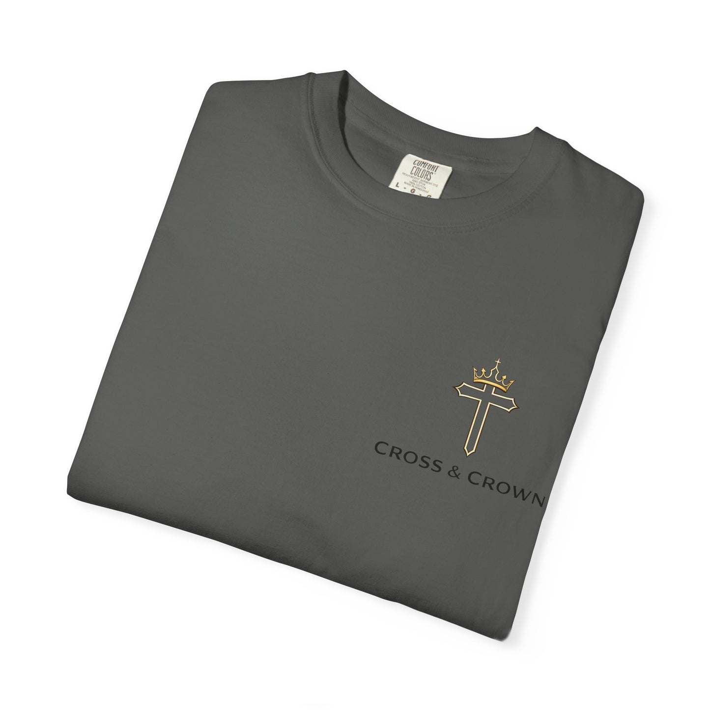 Cross&Crown Plain Unisex Garment-Dyed T-shirt
