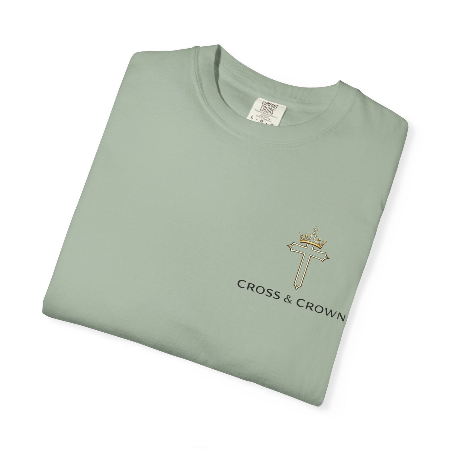 Cross&Crown Plain Unisex Garment-Dyed T-shirt