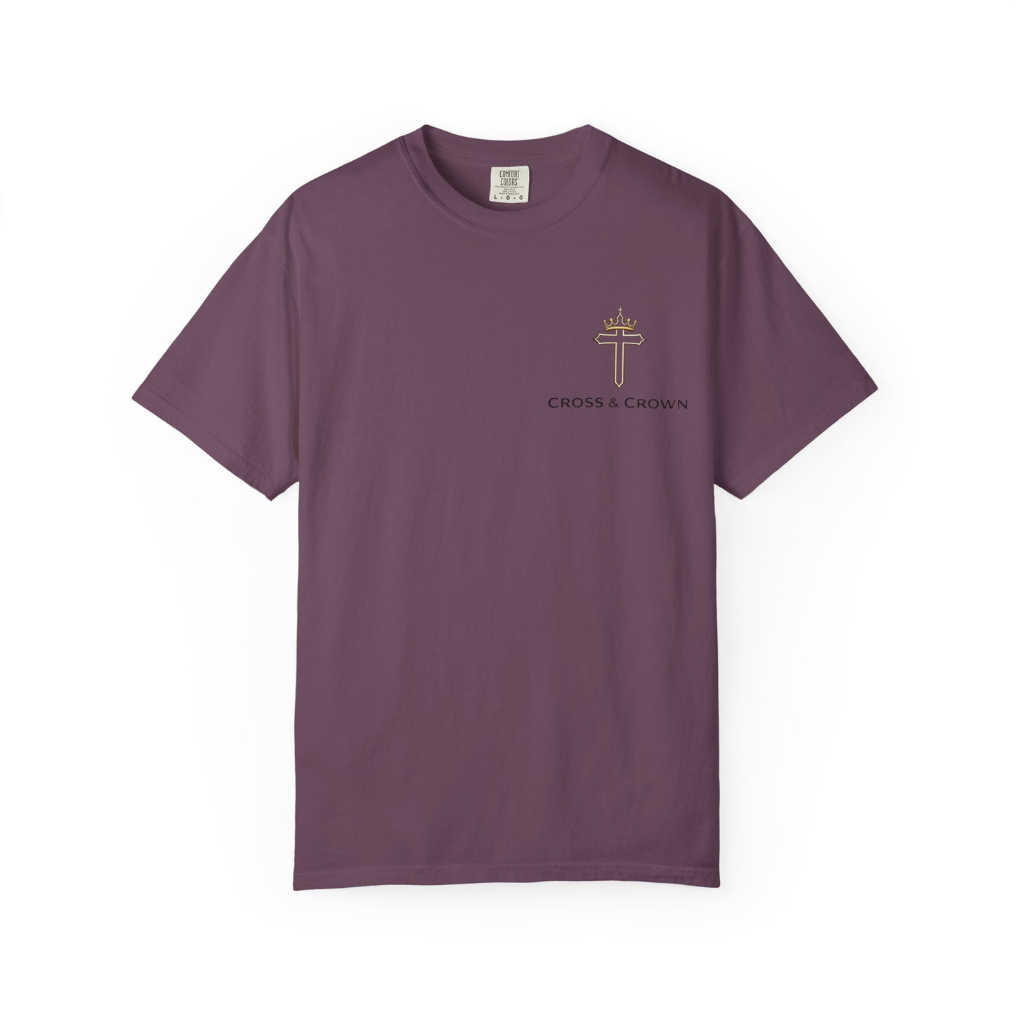 Cross&Crown Plain Unisex Garment-Dyed T-shirt