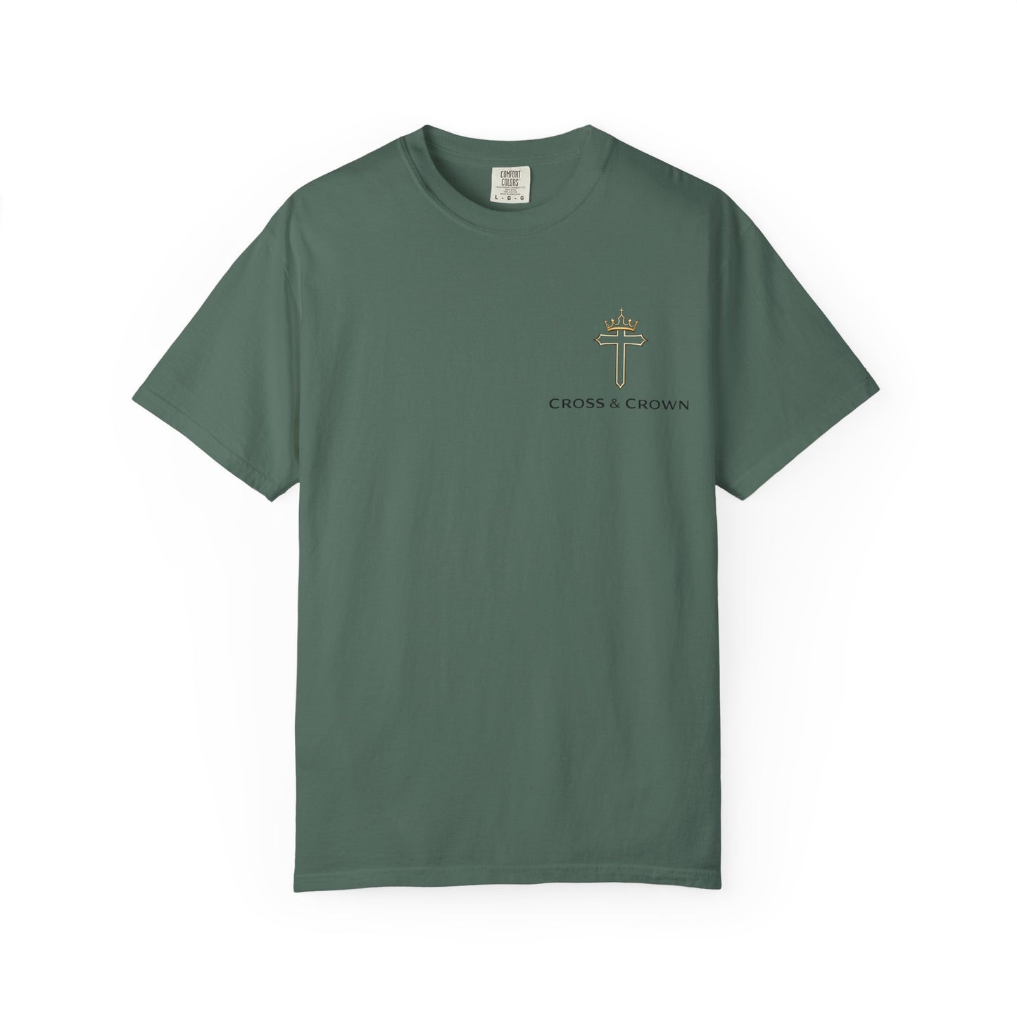 Cross&Crown Plain Unisex Garment-Dyed T-shirt