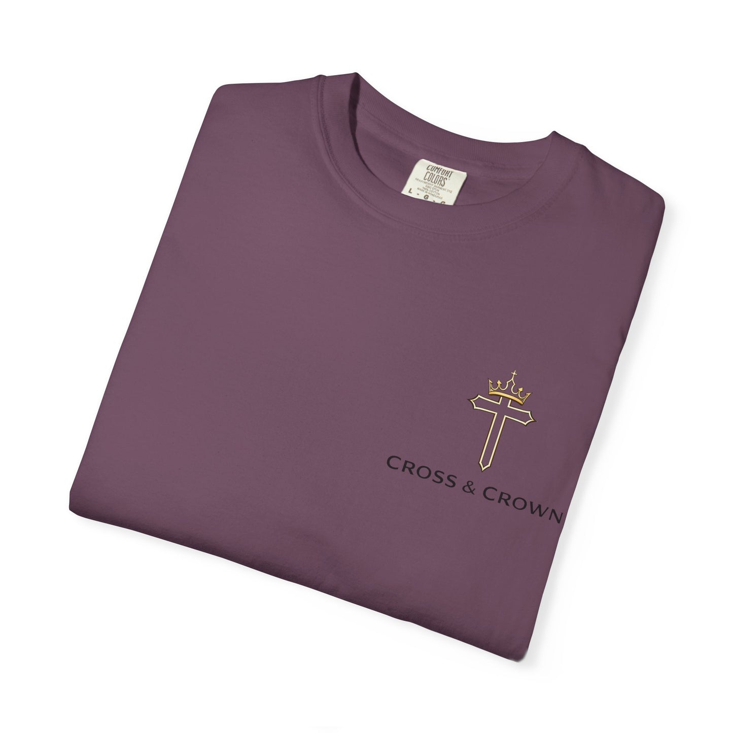 Cross&Crown Plain Unisex Garment-Dyed T-shirt