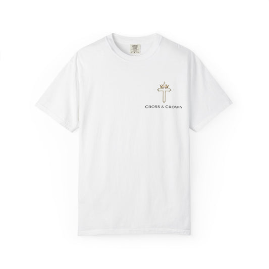 Cross&Crown Plain Unisex Garment-Dyed T-shirt